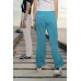 Frenchy High Waist Pleated Knot Wide Leg Knit Pants